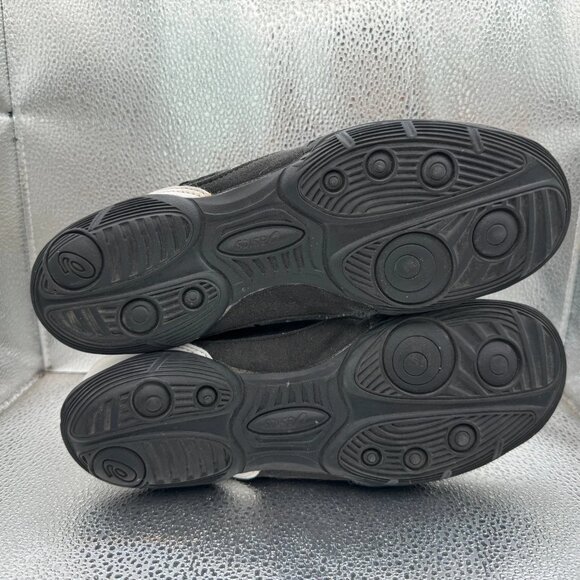 Size 7.5‎ Asics Matflex 6 Wrestling Mens Black White Boxing Sneakers 1081A021